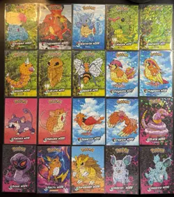 Pokemon Crystal Card Collection Cracked Ice Holos (100pcs) - Image 3