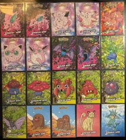 Pokemon Crystal Card Collection Cracked Ice Holos (100pcs) - Image 4