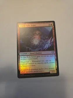 Storm-Kiln Artist Commander Masters Foil - Image 1