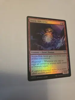 Storm-Kiln Artist Commander Masters Foil - Image 4