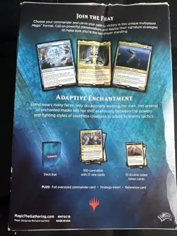 Magic: The Gathering Commander 2018 - Estrid, the Masked “Adaptive Enchantment” - Image 2