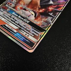 Pokemon Entei GX TCG Full Art Holo Card 10/73 Shining Legends - Image 3
