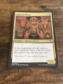 Agent of Masks Modern Masters 2017 149/249 MTG Magic The Gathering C9982* - Image 1