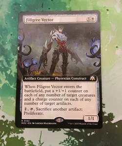 Filigree Vector#102-MOC- Extended Art-LP Condition - Image 1