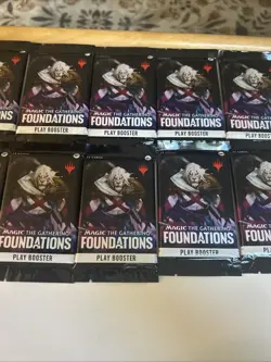 12 New Factory Sealed Magic The Gathering Foundations Play Booster Lot Freeship - Image 3