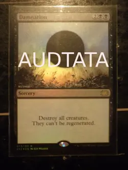 mtg magic damnation FOIL ENGLISH double masters 2022 - Image 1