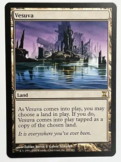 MTG 1X Vesuva X1 Time Spiral Magic - MP - Image 1