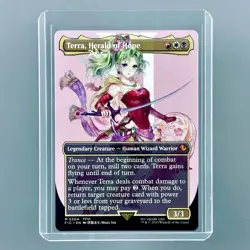Terra, Herald of Hope (Borderless Regular) 0204 Final Fantasy MtG NM/M - Image 1