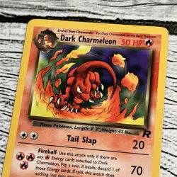 Dark Charmeleon #32/82 Team Rocket Vintage Pokemon TCG - LP/NM - Image 3