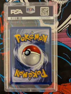 1999 Pokemon Base Set Shadowless Gyarados PSA 7 - Image 2