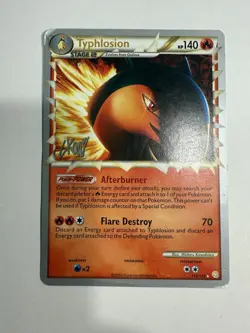 MP Typhlosion Prime 2011 World Championships Christopher Kan Pokemon 110/123 - Image 1