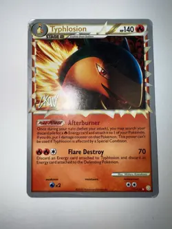 MP Typhlosion Prime 2011 World Championships Christopher Kan Pokemon 110/123 - Image 2