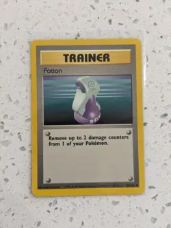 Pokemon TCG Potion Base Set 94/102 Regular Unlimited Common LP+ - Image 1