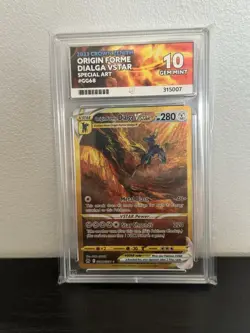 (289349) Origin Forme Dialga VSTAR GG68/GG70 Ace 10 Crown Zenith Pokemon TCG - Image 1
