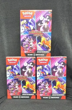 Lot of 3 Pokemon Scarlet & Violet SV10 Destined Rivals Booster Bundle Box - Image 1