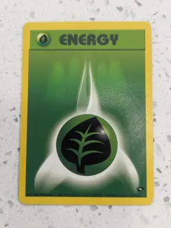 Pokemon Gym Challenge Grass Energy #129/132 Common LP - Image 1
