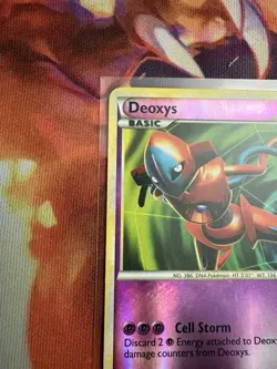2011 DEOXYS 2/95 - RARE- REVERSE HOLO- CALL OF LEGENDS POKEMON CARD- NM/MINT - Image 2