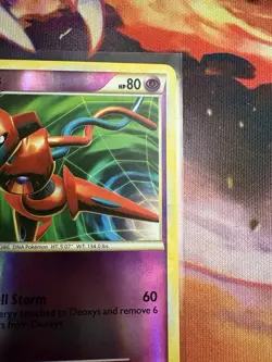 2011 DEOXYS 2/95 - RARE- REVERSE HOLO- CALL OF LEGENDS POKEMON CARD- NM/MINT - Image 3