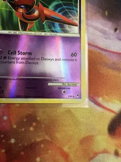 2011 DEOXYS 2/95 - RARE- REVERSE HOLO- CALL OF LEGENDS POKEMON CARD- NM/MINT - Image 4