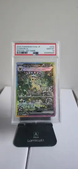 Psa 10 Leafeon Ex Sar 200/187 Sv8a Terastal Festival 2024 Pokemon Japanese - Image 1