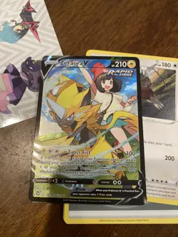 Zeraora V - TG16/TG30 - Ultra Rare - Silver Tempest Trainer Gallery Pokemon S - Image 1