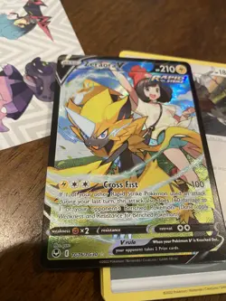 Zeraora V - TG16/TG30 - Ultra Rare - Silver Tempest Trainer Gallery Pokemon S - Image 2