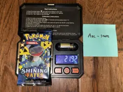 Heavy! 21.92g Pokemon SHINING FATES Booster Pack Factory Sealed New - Image 1