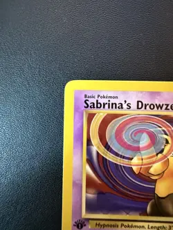 1st Edition Sabrina's Drowzee - Gym Heroes - #92/132 - Vintage Pokemon Card 2000 - Image 2