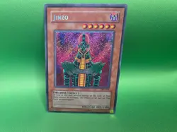 Yu-Gi-Oh Card TCG Jinzo BPT-011 Secret Rare Holo Unlimited Edition HP/DMG - Image 1
