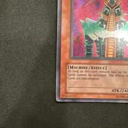 Yu-Gi-Oh Card TCG Jinzo BPT-011 Secret Rare Holo Unlimited Edition HP/DMG - Image 2