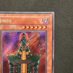 Yu-Gi-Oh Card TCG Jinzo BPT-011 Secret Rare Holo Unlimited Edition HP/DMG - Image 5