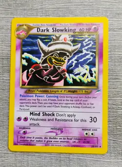 Pokemon RARE Vtg NEO DESTINY 8 Card Lot 1999 WOTC DK Slowking DK Aroados NM - Image 3