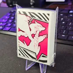 Pokemon TCG White Flare Elite Trainer Box Reshiram ETB Card Sleeves - 65 Ct - Image 3