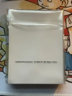 Pokemon TCG White Flare Elite Trainer Box Reshiram ETB Card Sleeves - 65 Ct - Image 2