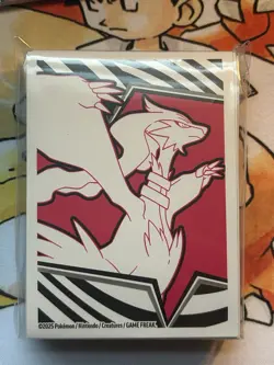 Pokemon TCG White Flare Elite Trainer Box Reshiram ETB Card Sleeves - 65 Ct - Image 3