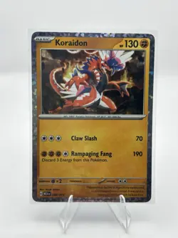 Koraidon - McDonalds Happy Meal Pokemon Dragon Discovery Card 008/015 - Image 1