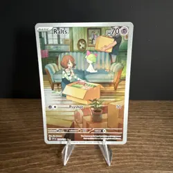 Pokemon TCG Ralts Holo Illustration Rare Card 211/198 Scarlet & Violet Base Set - Image 1