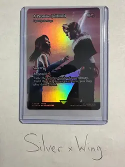 A Promise Fulfilled - Light Up the Stage Showcase Foil x1, MTG, FIN, NM - Image 1