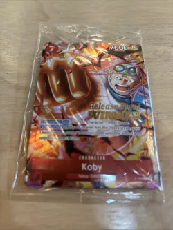 Koby Release Event Winner P-092 Tournament Winner Promo One Piece Card English 2 - Image 1