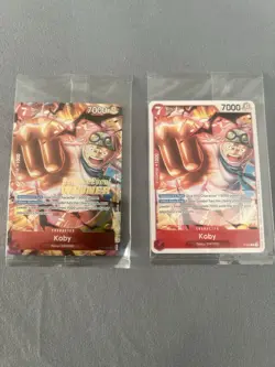 Koby Release Event Winner P-092 Tournament Winner Promo One Piece Card English 2 - Image 1