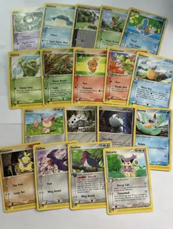 18 card all common E Reader Pokemon lot - All cards are NM/M - Image 1