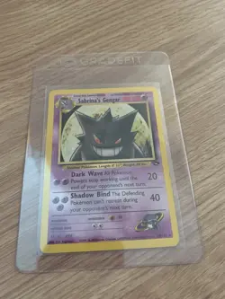 Sabrina's Gengar 29/132 Gym Challenge Vintage Rare Pokemon Card - Image 1