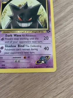 Sabrina's Gengar 29/132 Gym Challenge Vintage Rare Pokemon Card - Image 5