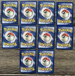 Pokemon Gastly 33/62 Fossil Non Holo Common 2 Card Lot LP - Image 2