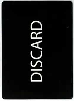 MTG - Discard Card - NON FOIL - Near Mint - Error Card Commander Legends - Image 1