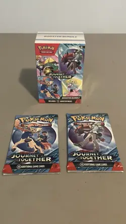 Booster Bundle Sealed & 2 Packs Journey Together Pokemon Cards - Image 1