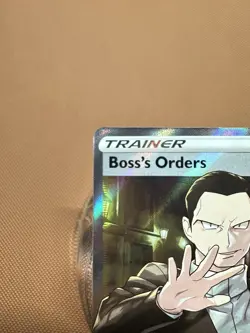 Pokemon TCG Boss's Orders Rebel Clash Holo Card 189/192 Full Art Ultra Rare - Image 2