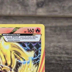 Pokemon Card Arcanine BREAK XY180 Break Holo XY Black Star Promo Light Play - Image 3
