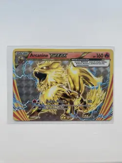 Pokemon Card Arcanine BREAK XY180 Break Holo XY Black Star Promo Light Play - Image 1