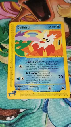 Pokemon Card - Delibird Skyridge 49/144 Non Holo LP - Image 1